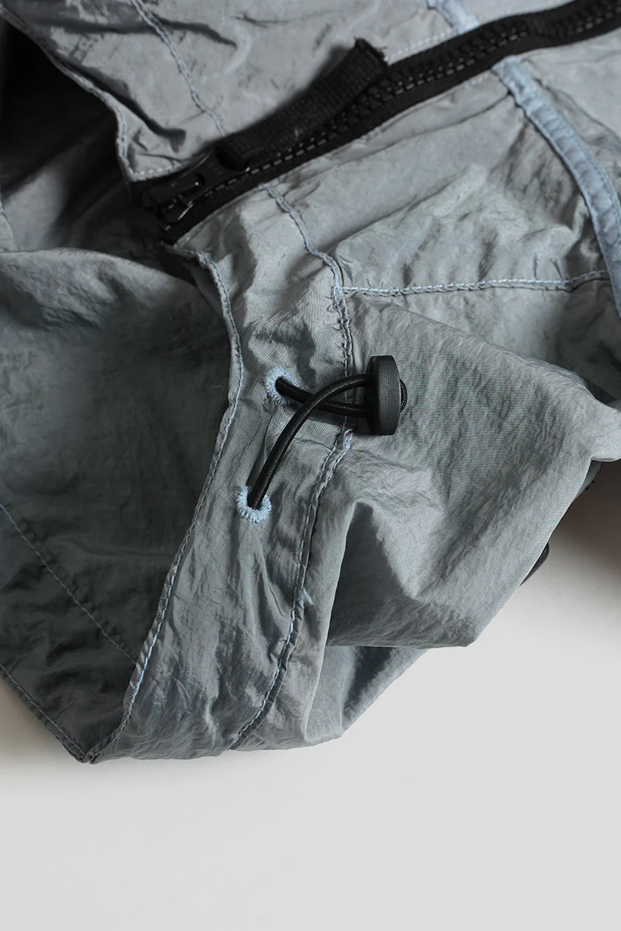 VESTE À CAPUCHE NYLON METAL WATRO-TC GRISE - Image 3
