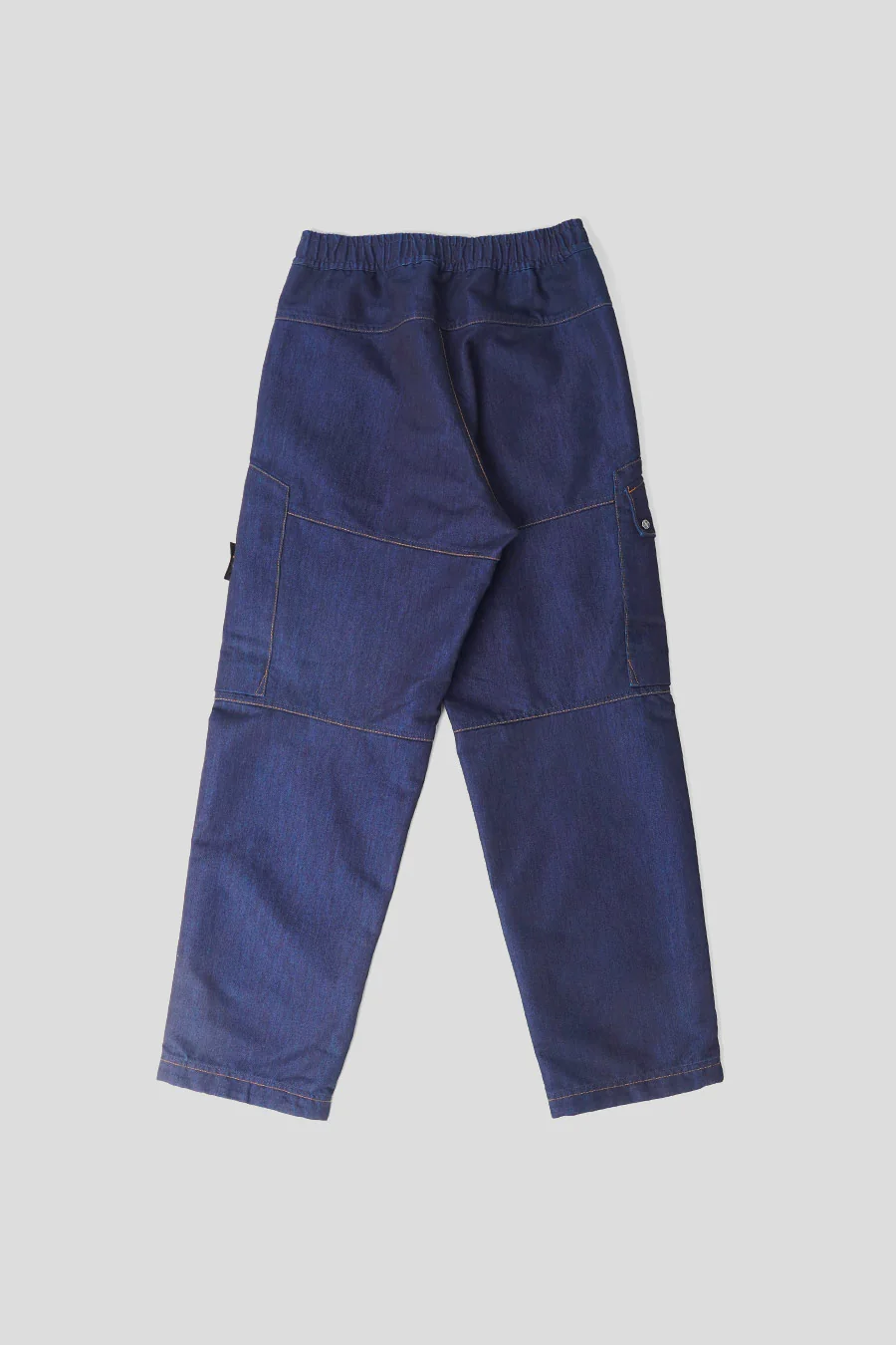 PANTALON CARGO BLEU INDIGO - Image 5