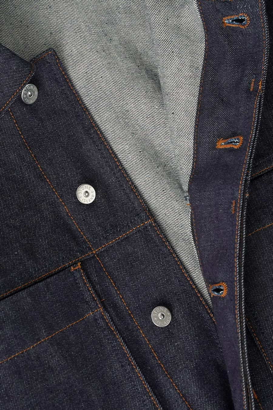 VESTE INDIGO DENIM BLEU BRUT - Image 4