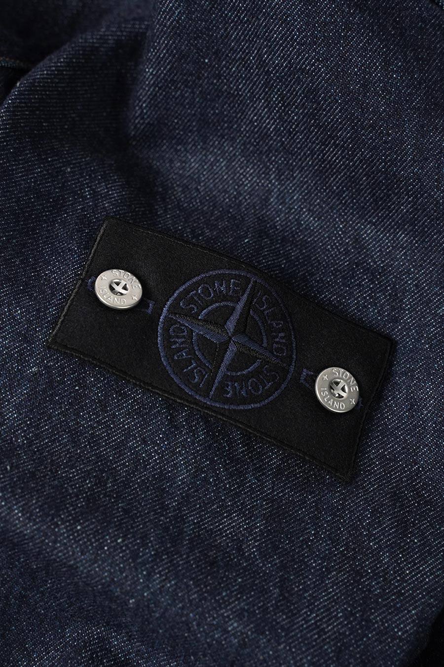 VESTE INDIGO DENIM BLEU DÉLAVÉ - Image 2