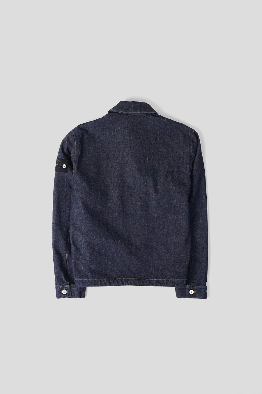 VESTE INDIGO DENIM BLEU DÉLAVÉ - Image 5