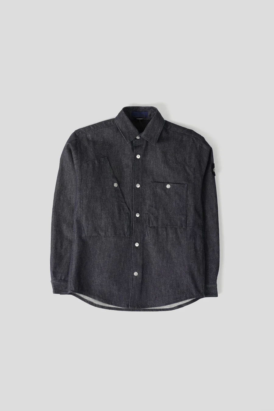 SUR-CHEMISE EN JEAN INDIGO