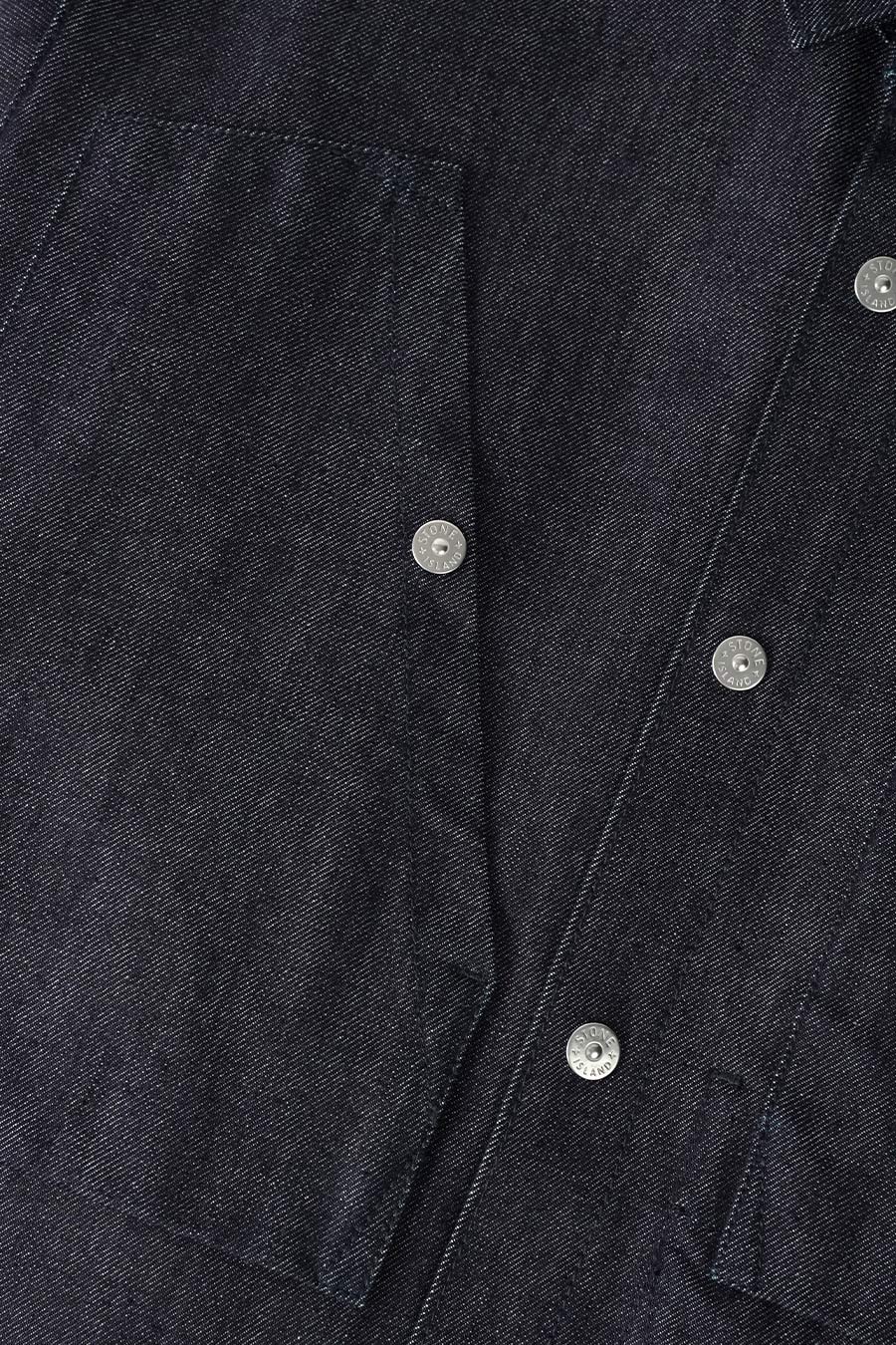 SUR-CHEMISE EN JEAN INDIGO - Image 4
