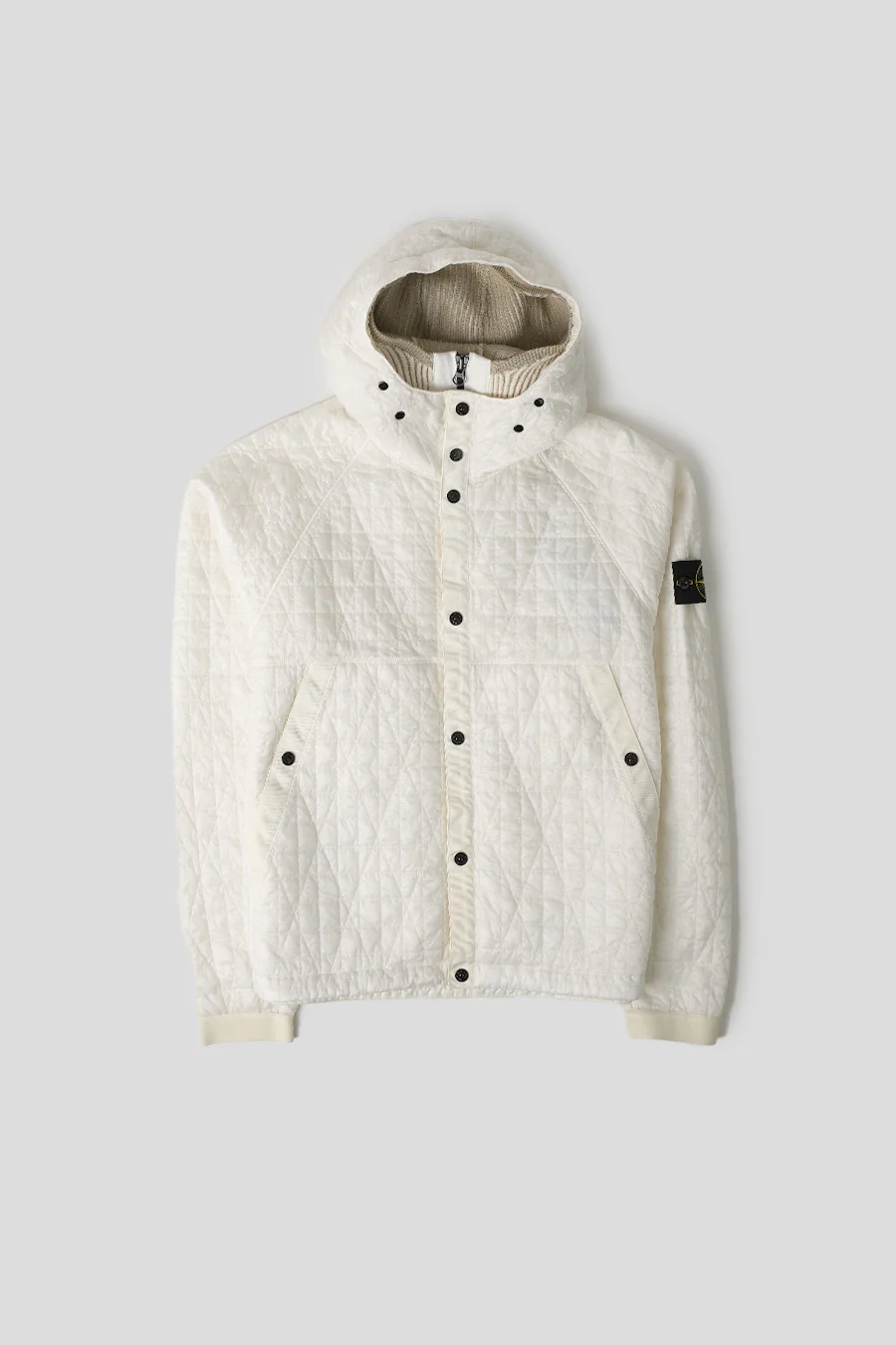 VESTE CRINKLE REPS NY QUILTED-TC IVOIRE