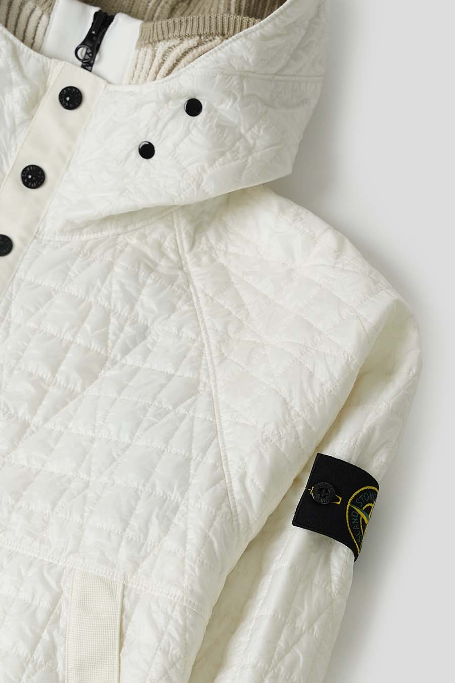 VESTE CRINKLE REPS NY QUILTED-TC IVOIRE - Image 2