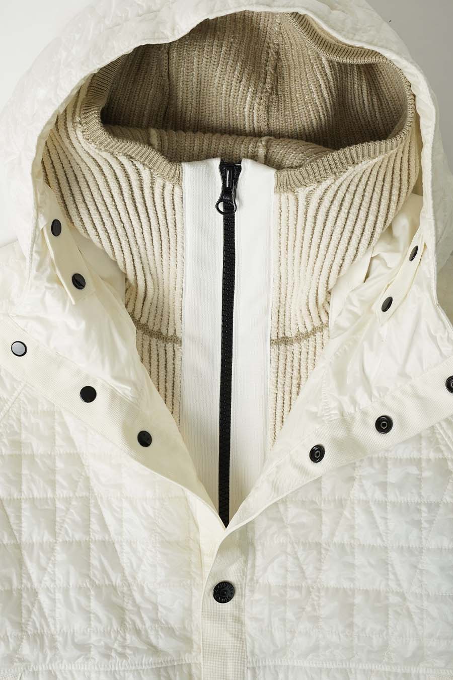 VESTE CRINKLE REPS NY QUILTED-TC IVOIRE - Image 4