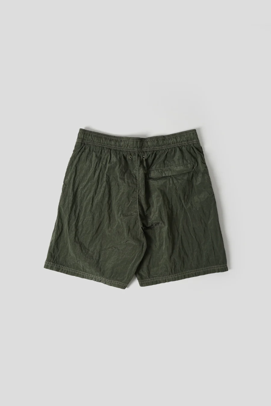SHORT DE BAIN NYLON METAL KAKI - Image 3