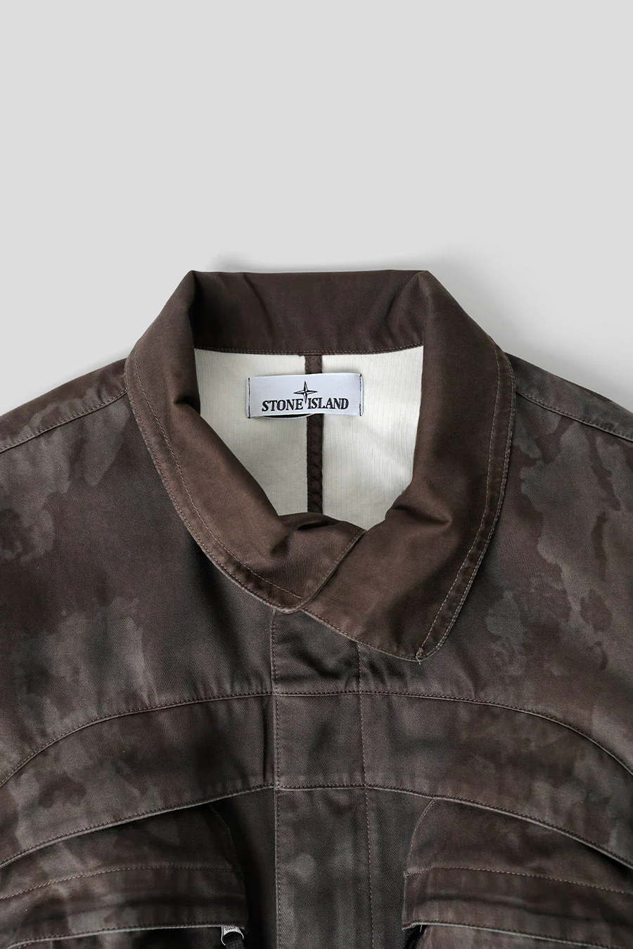 MANTEAU RASO GOMMATO 3L LASER CAMO VERT MILITAIRE - Image 2