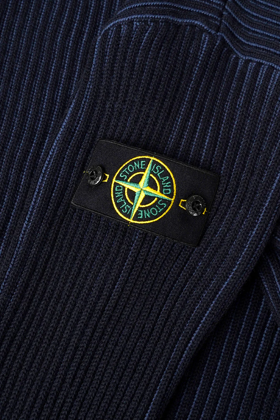 PULL EN MALLE VANISÉ BLEU MARINE - Image 2