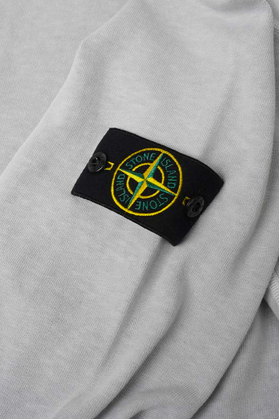 SWEAT-SHIRT "OLD" EFFECT GRIS PERLE - Image 2