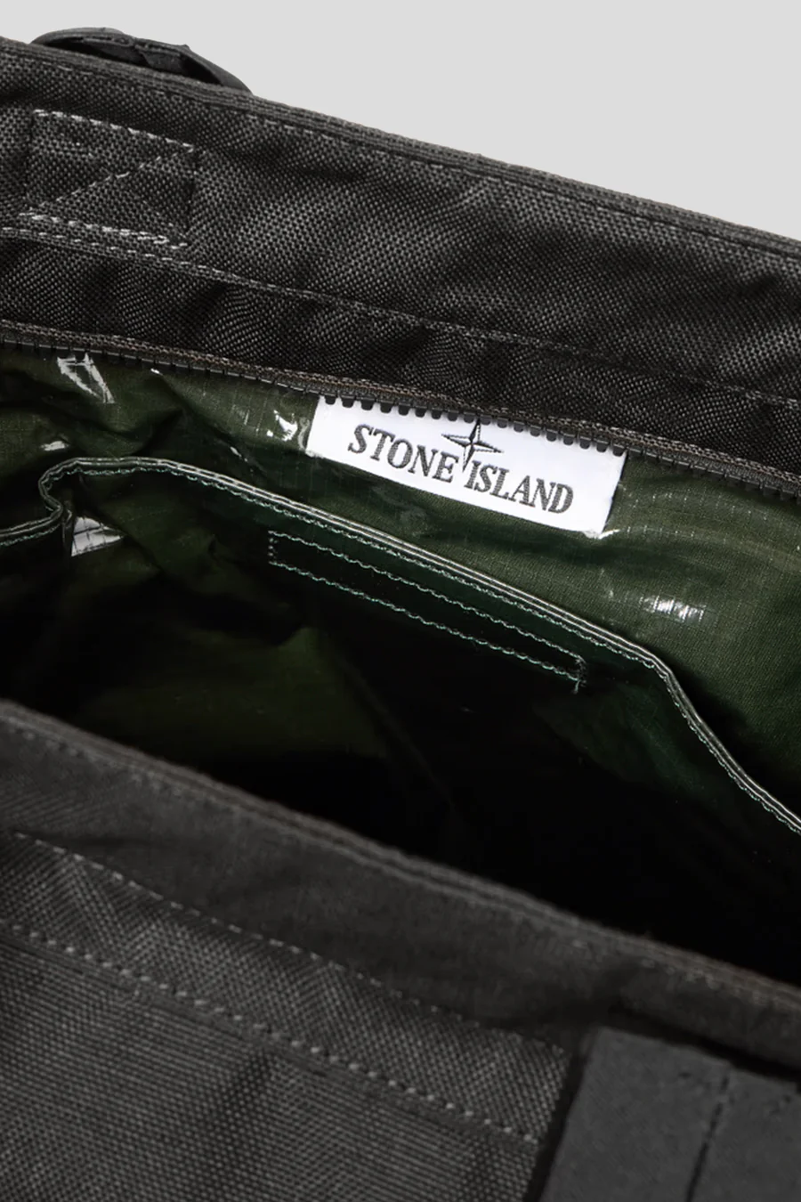 TOTE BAG RESIN TREATED CORDURA GRIS PLOMB - Image 5