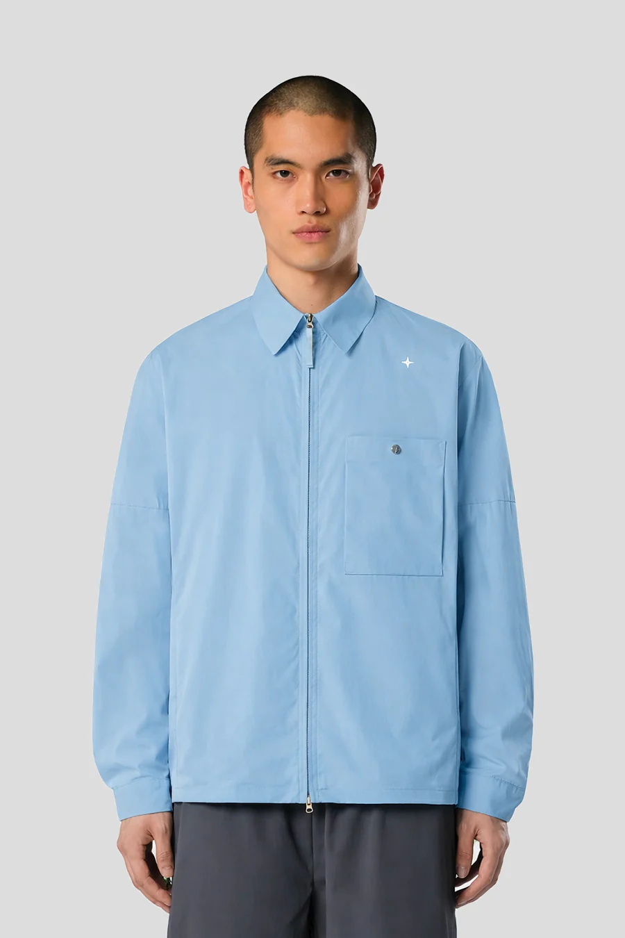 SURCHEMISE STELLINA BLEU CIEL - Image 3