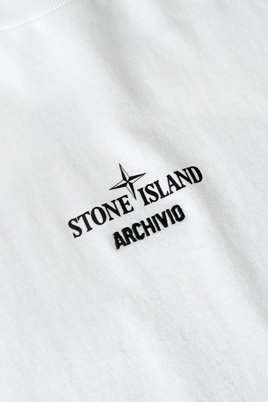 T-SHIRT ARCHIVIO "GESSO" BLANC - Image 2