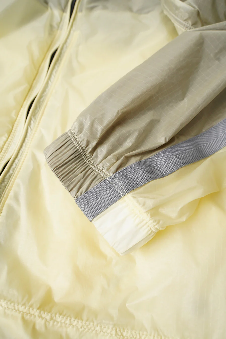 VESTE RIPSTOP LIGHT HT NYLON JAUNE ET GRISE - Image 6