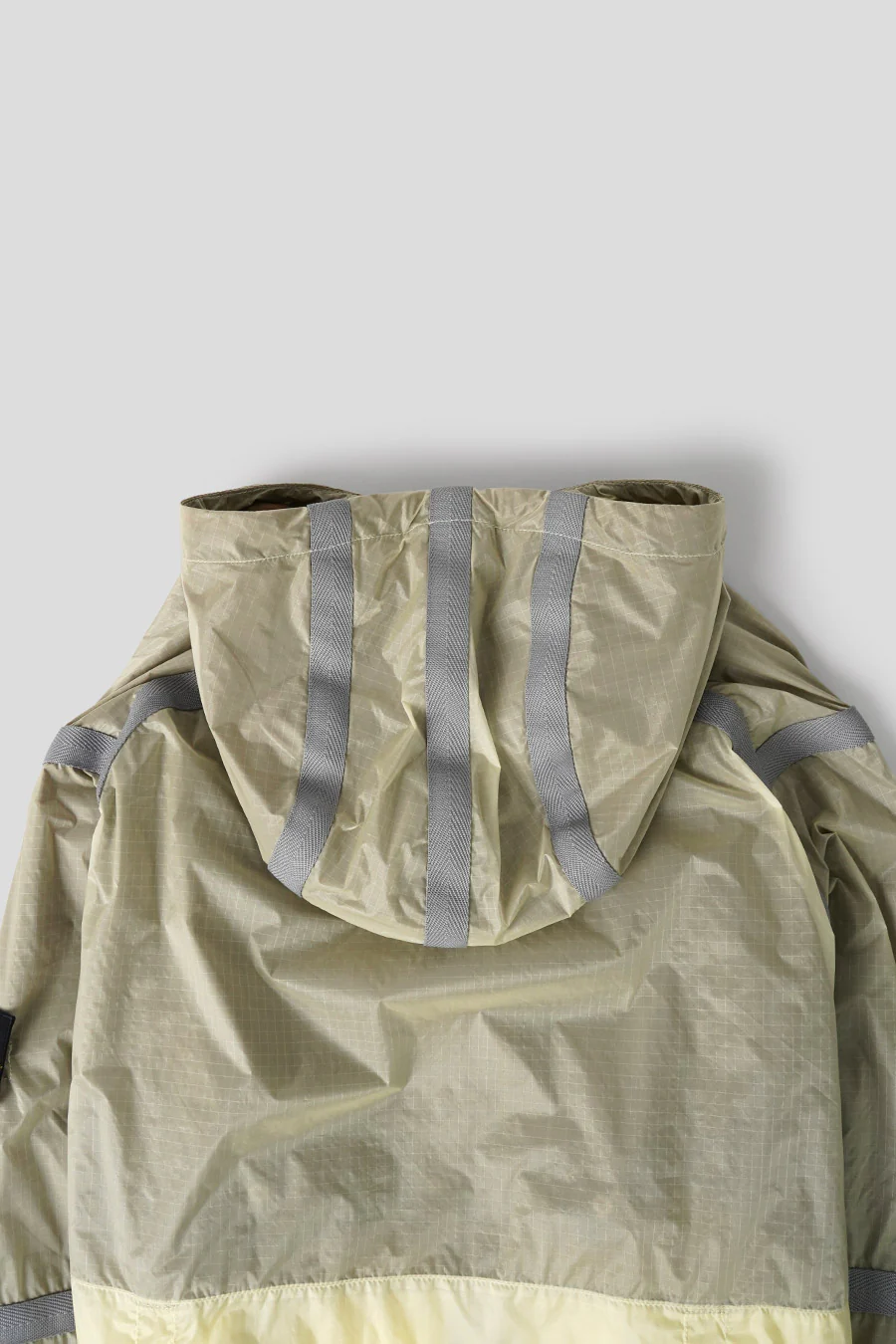 VESTE RIPSTOP LIGHT HT NYLON JAUNE ET GRISE - Image 8