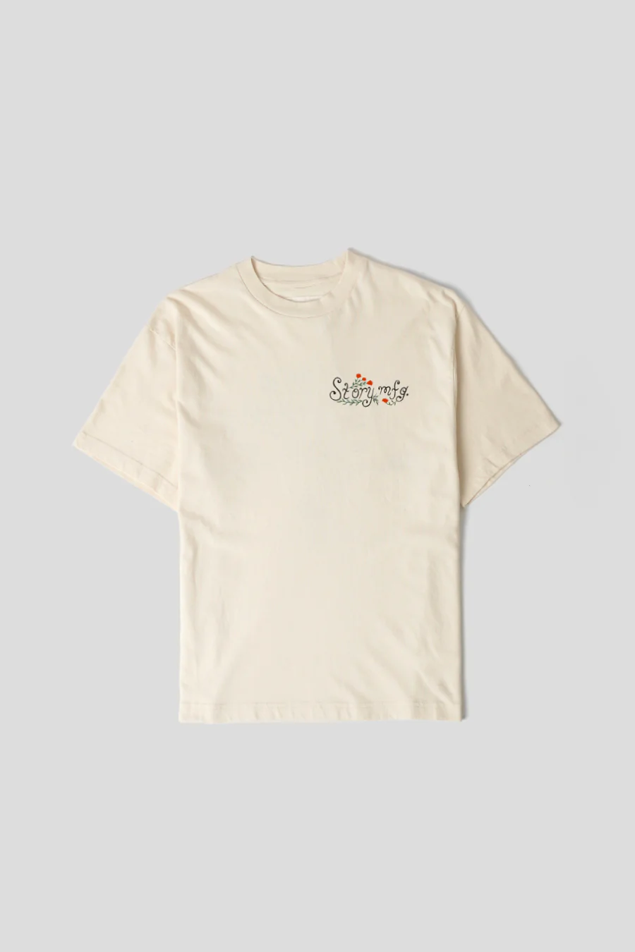T-SHIRT GRATEFUL SS LESSON ÉCRU