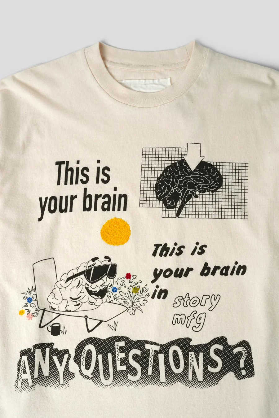 T-SHIRT GRATEFUL SS WISH YOU WERE HERE ÉCRU - Image 2