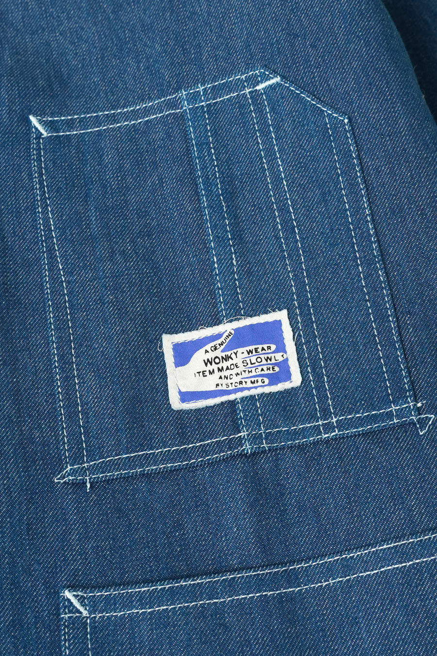 VESTE RAILROAD INDIGO DENIM - Image 2