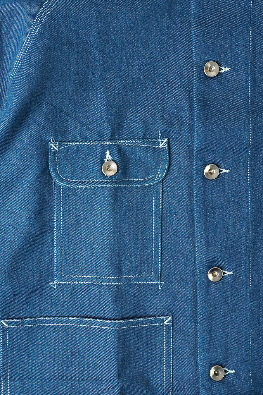 VESTE RAILROAD INDIGO DENIM - Image 4