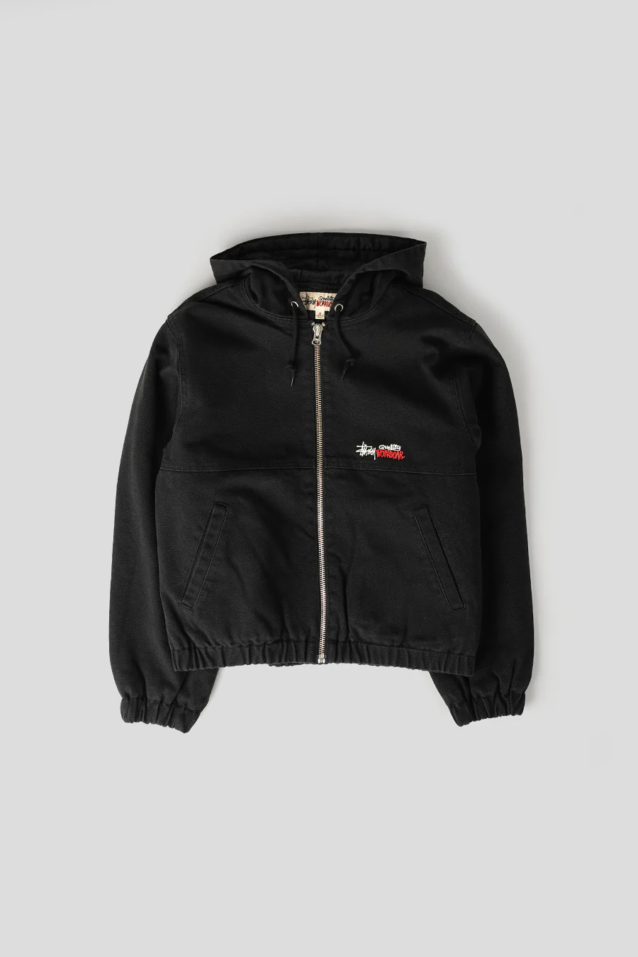 VESTE WORK CANVAS INSULATED NOIRE