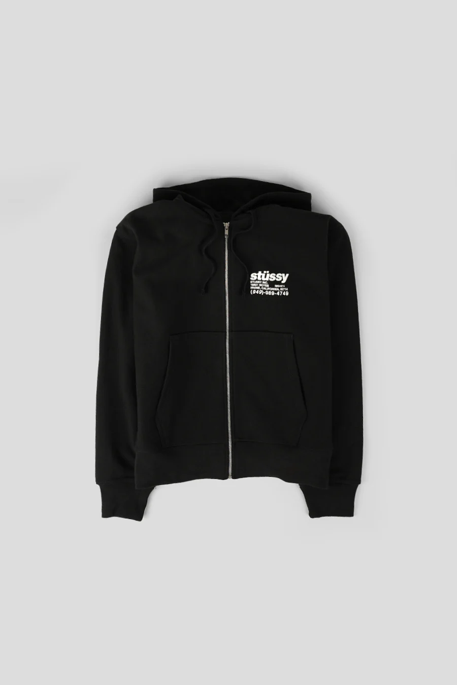 HOODIE ZIPPÉ DNA NOIR