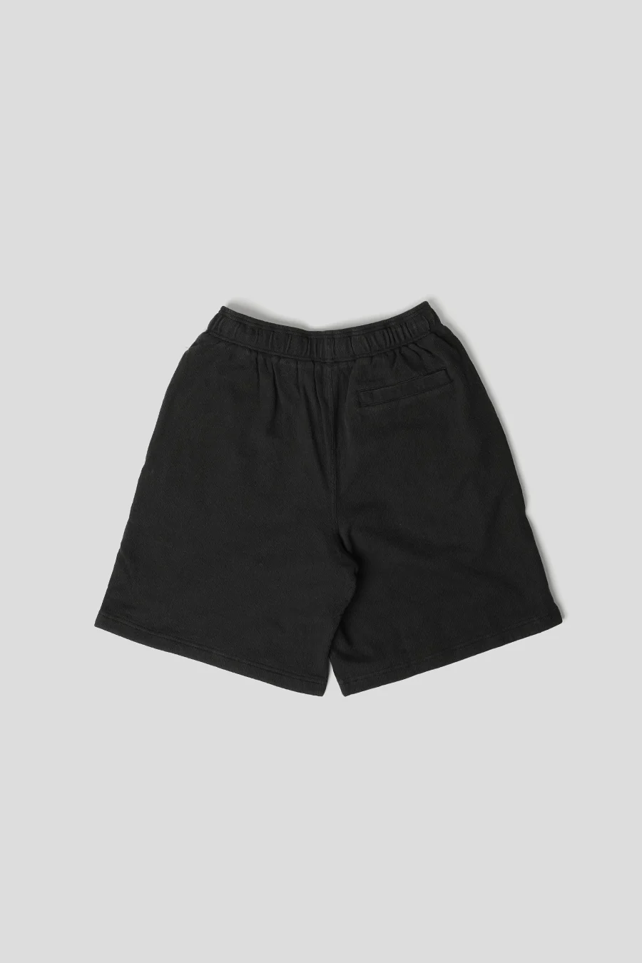 SHORT DOUBLE LAYER JERSEY NOIR - Image 3