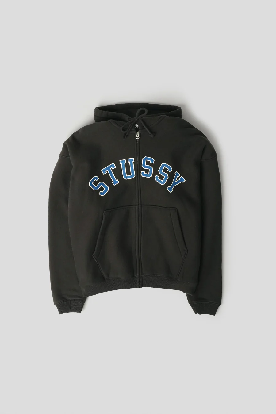 HOODIE ZIP GRAPHIC NOIR