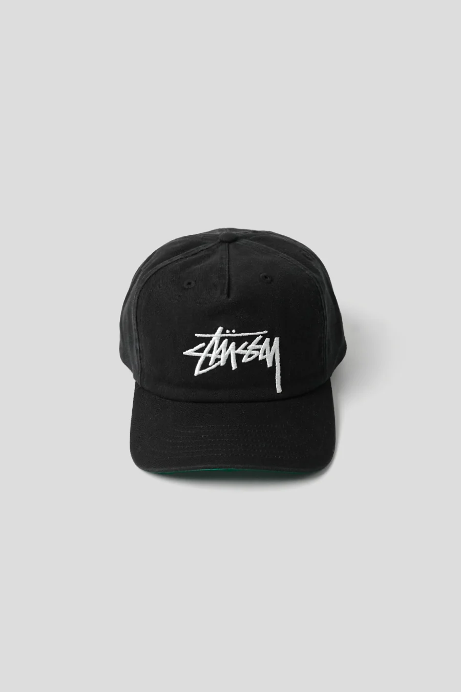 CASQUETTE MID-DEPTH BIG STOCK NOIRE