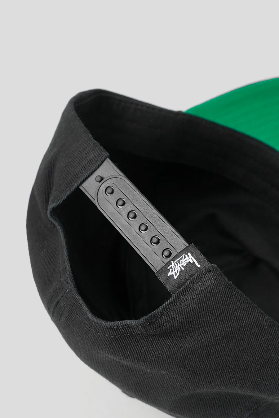 CASQUETTE MID-DEPTH BIG STOCK NOIRE - Image 2