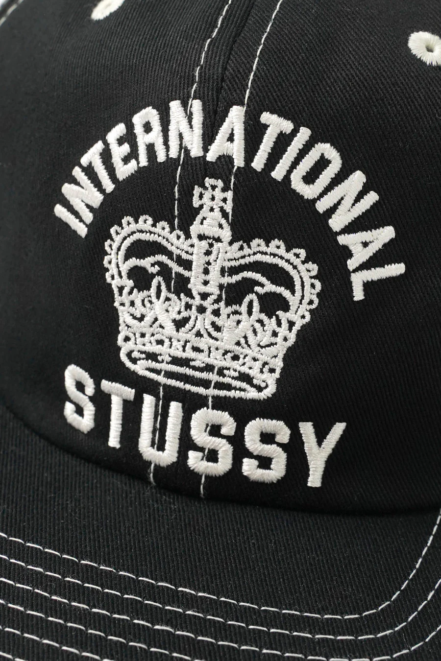 CASQUETTE MID-DEPTH INTERNATIONAL CROWN NOIRE - Image 2