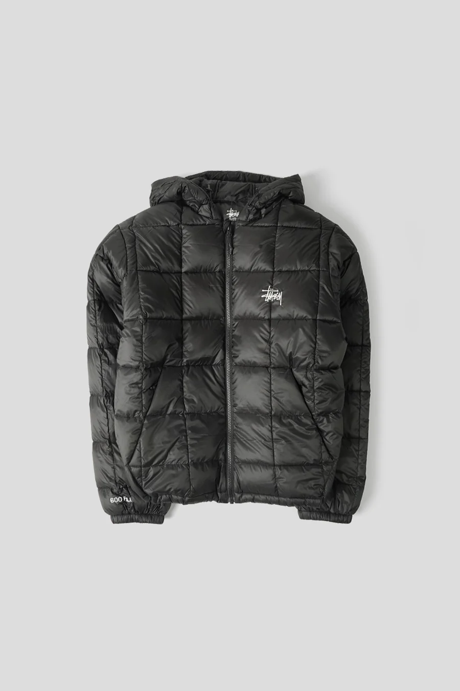 DOUDOUNE MIDWEIGHT HOODED PUFFER NOIRE