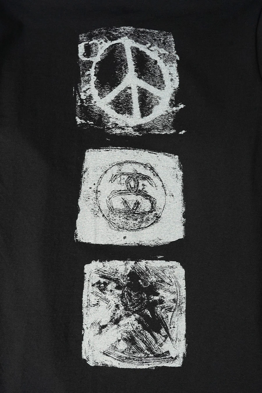 T-SHIRT À MANCHES LONGUES MONO NOIR - Image 4