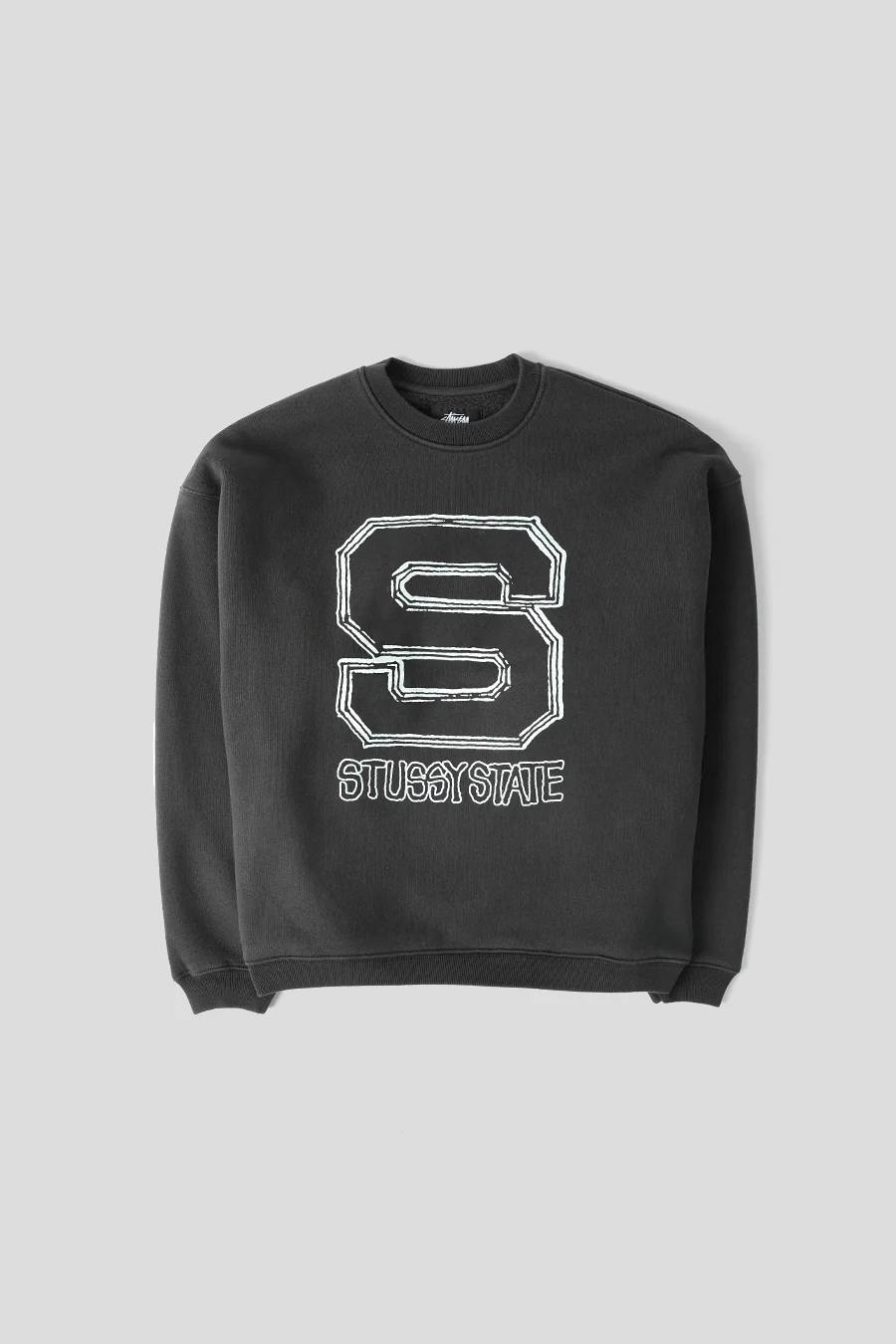 CREWNECK STUSSY STATE NOIR