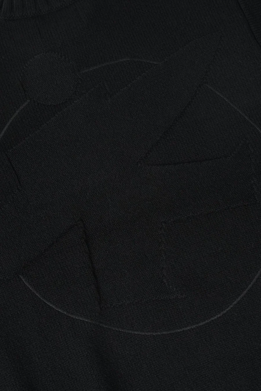 TRICOT TONAL NECK NOIR - Image 4
