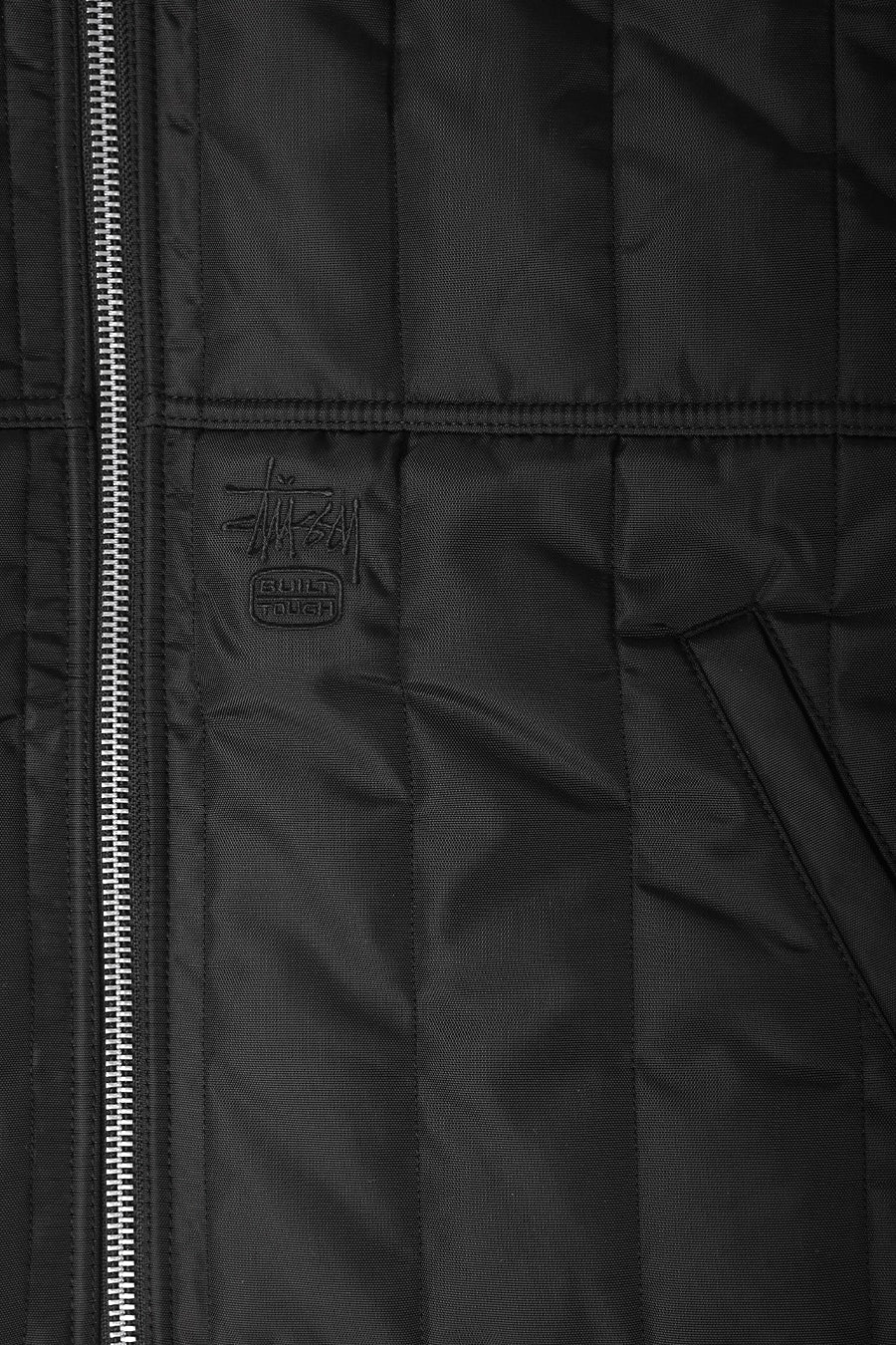 VESTE WORK QUILTED NYLON NOIRE - Image 2