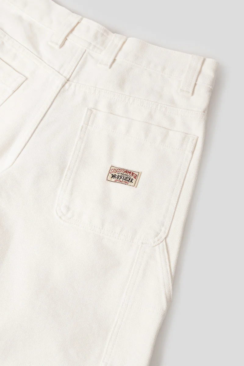 SHORT WORK CANVAS BONE - Image 2