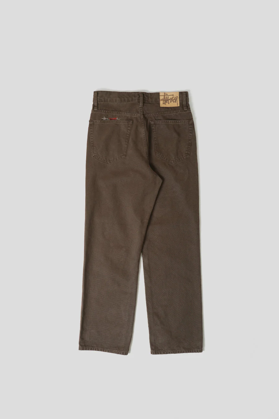 JEAN CLASSIC WASHED CANVAS MARRON - Image 5