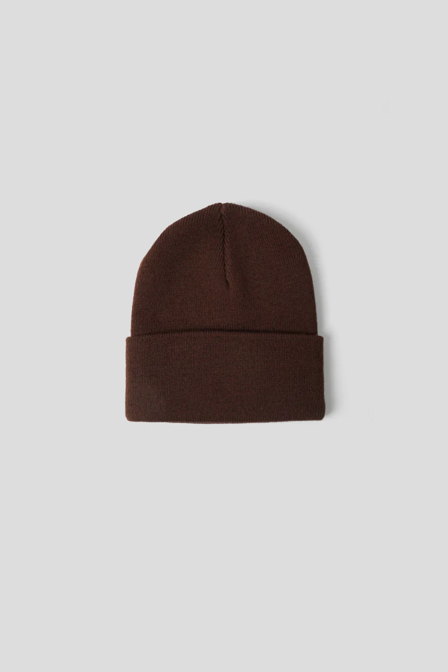 BONNET STOCK CUFF MARRON FONCÉ - Image 3