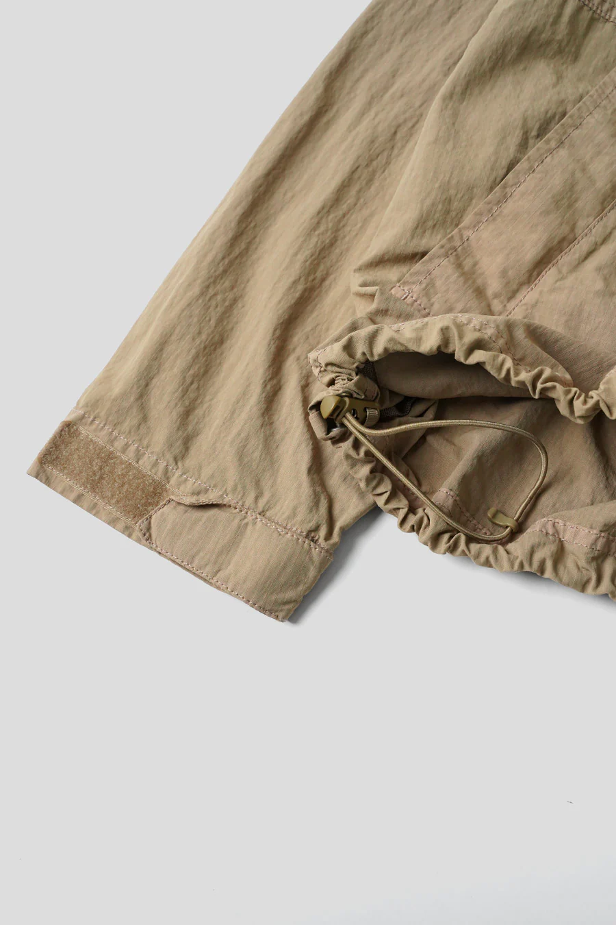 VESTE WARM UP MARRON BEIGE COYOTE - Image 2