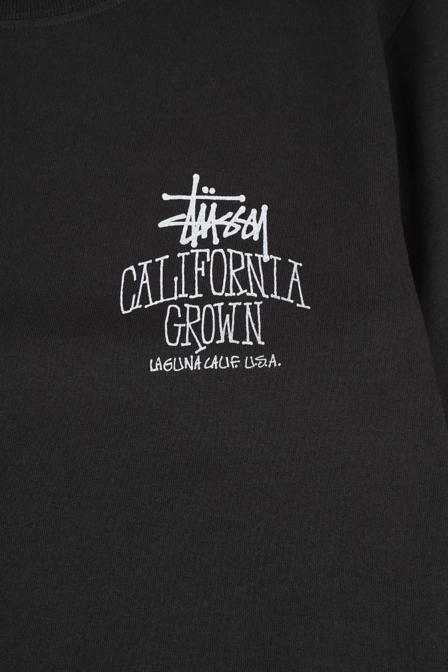 T-SHIRT CALI GROWN PIG. DYED NOIR DÉCOLORÉ - Image 2