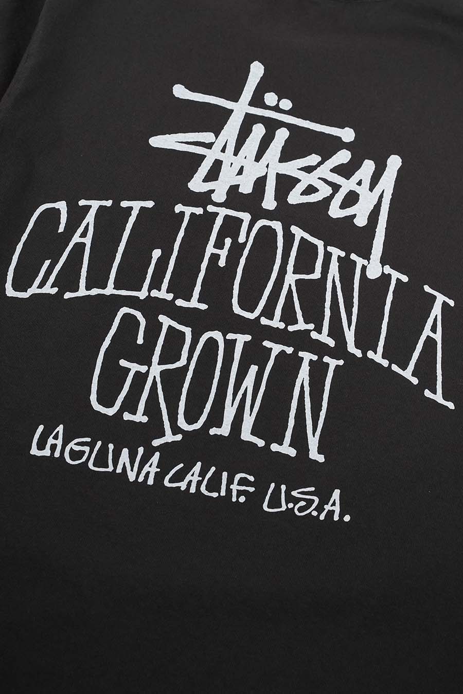 T-SHIRT CALI GROWN PIG. DYED NOIR DÉCOLORÉ - Image 4