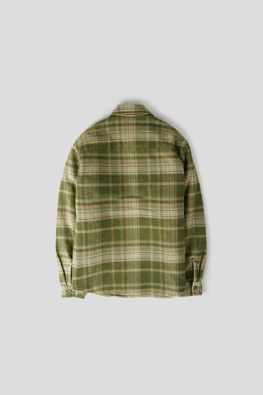 CHEMISE HEAVY PLAID VERTE - Image 4