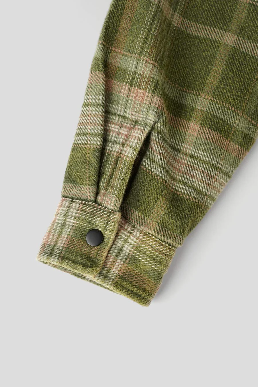 CHEMISE HEAVY PLAID VERTE - Image 5