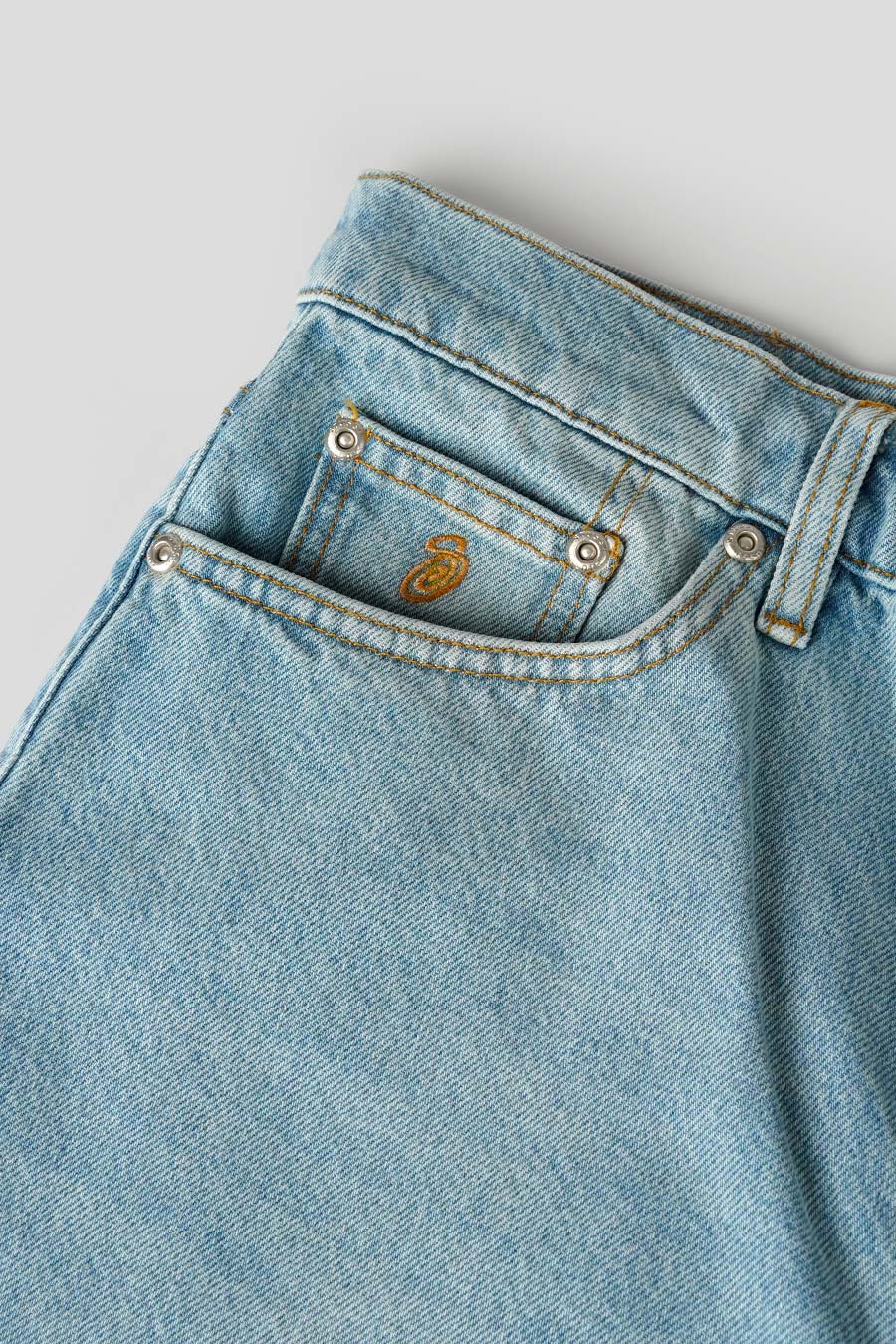 SHORT BIG OL DENIM BLEU CLAIR - Image 2