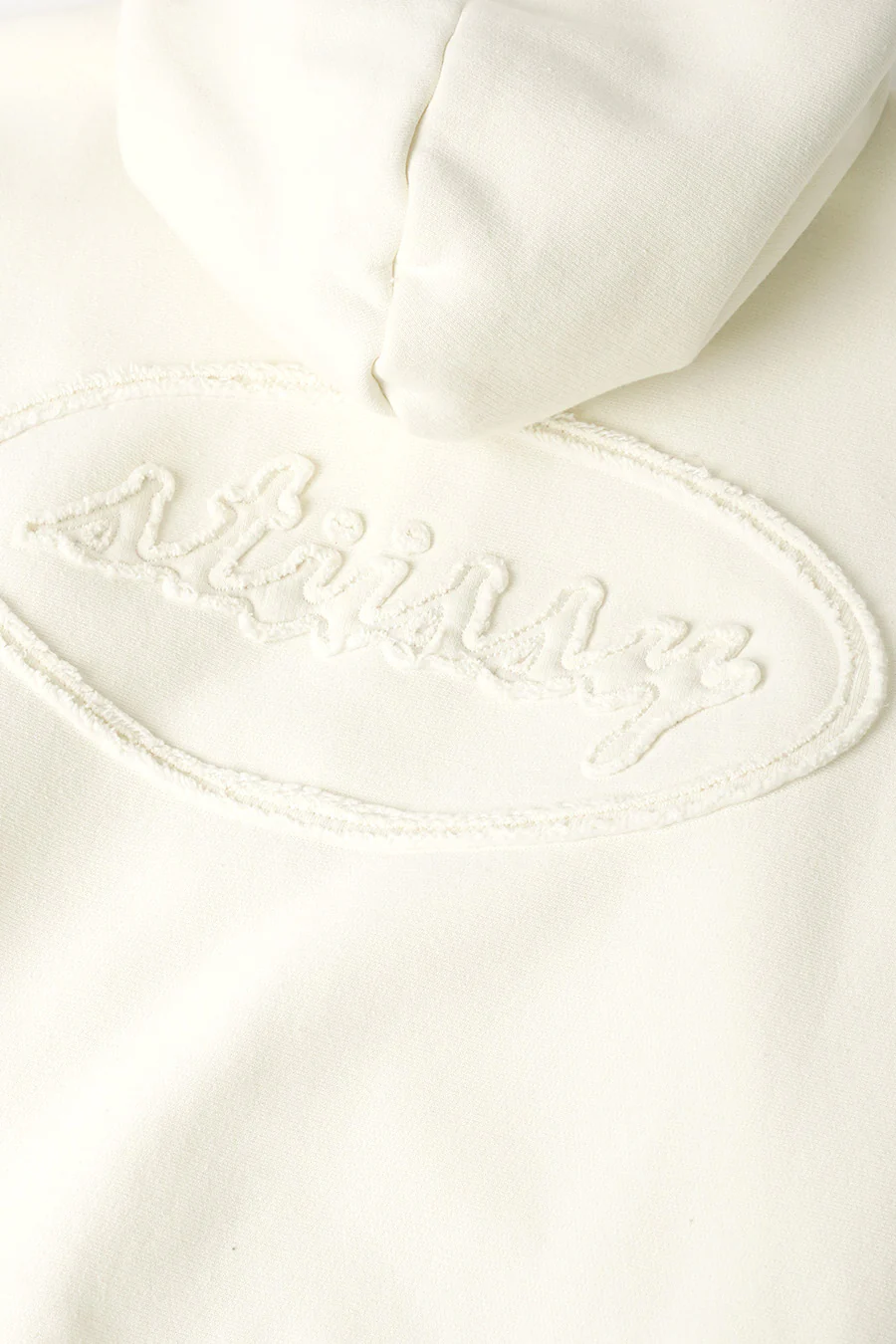 HOODIE ZIP CURSIVE APPLIQUE NATURAL - Image 4