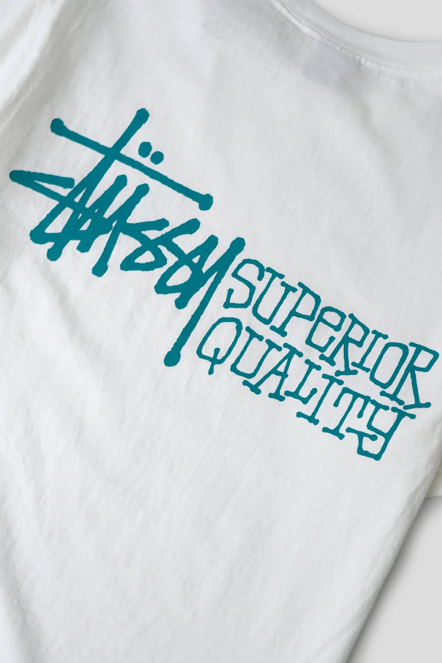 T-SHIRT SUPERIOR QUALITY BLANC NATUREL - Image 2