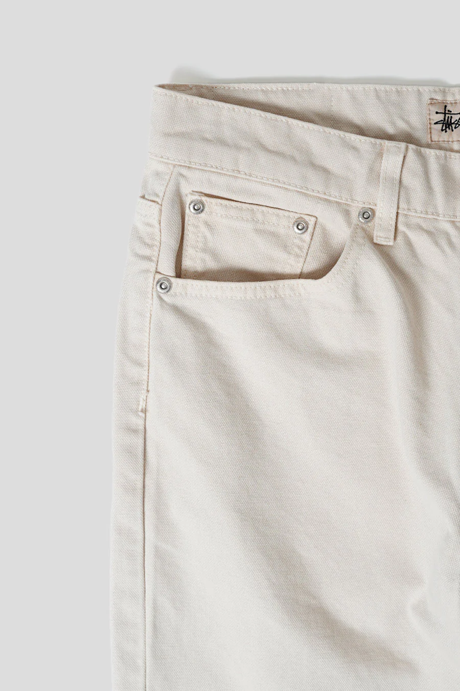 JEAN CLASSIC WASHED CANVAS BLANC VINTAGE - Image 2