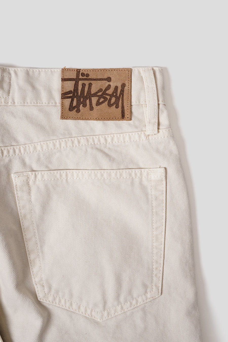 JEAN CLASSIC WASHED CANVAS BLANC VINTAGE - Image 3