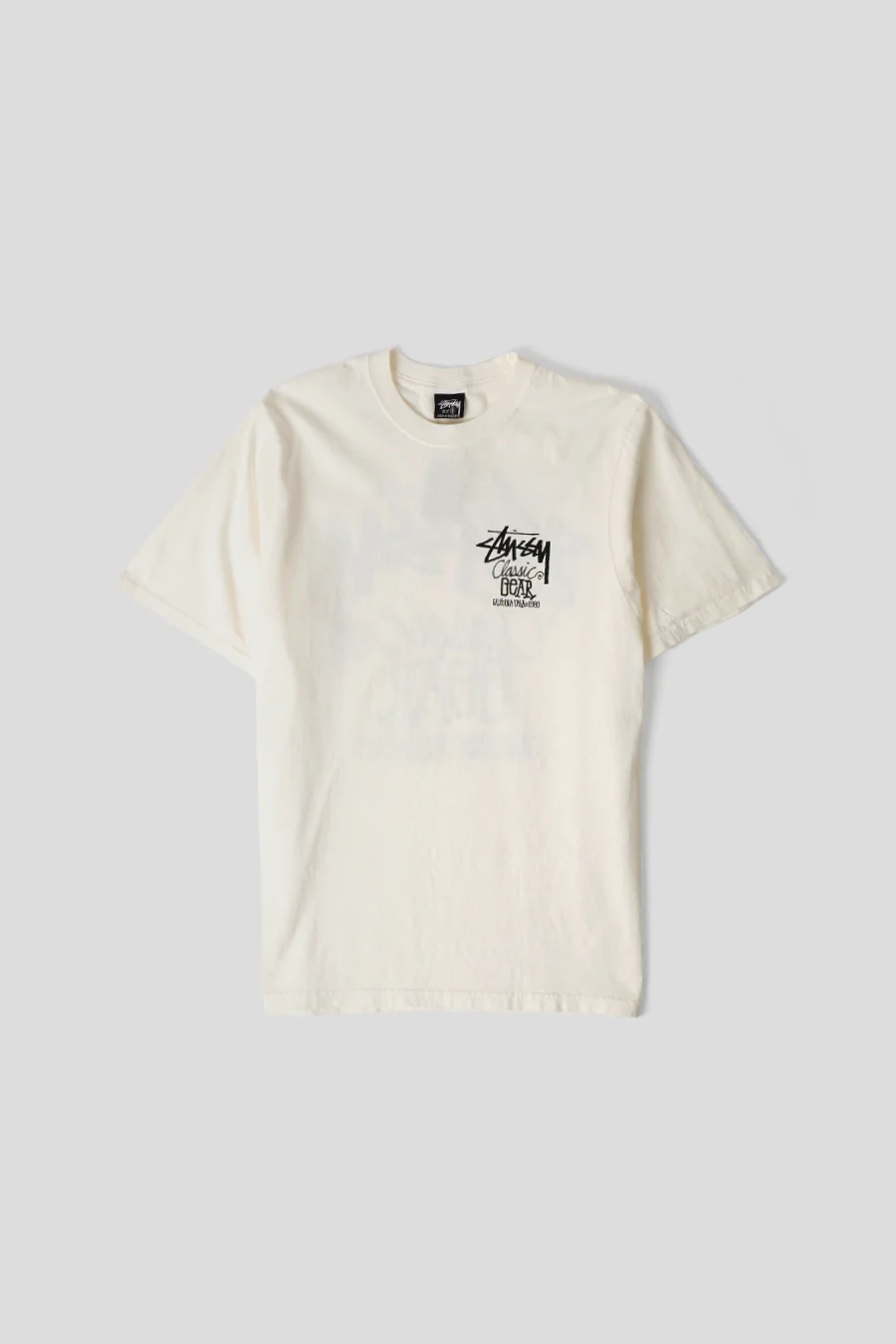 T-SHIRT CLASSIC GEAR BLANC NATUREL