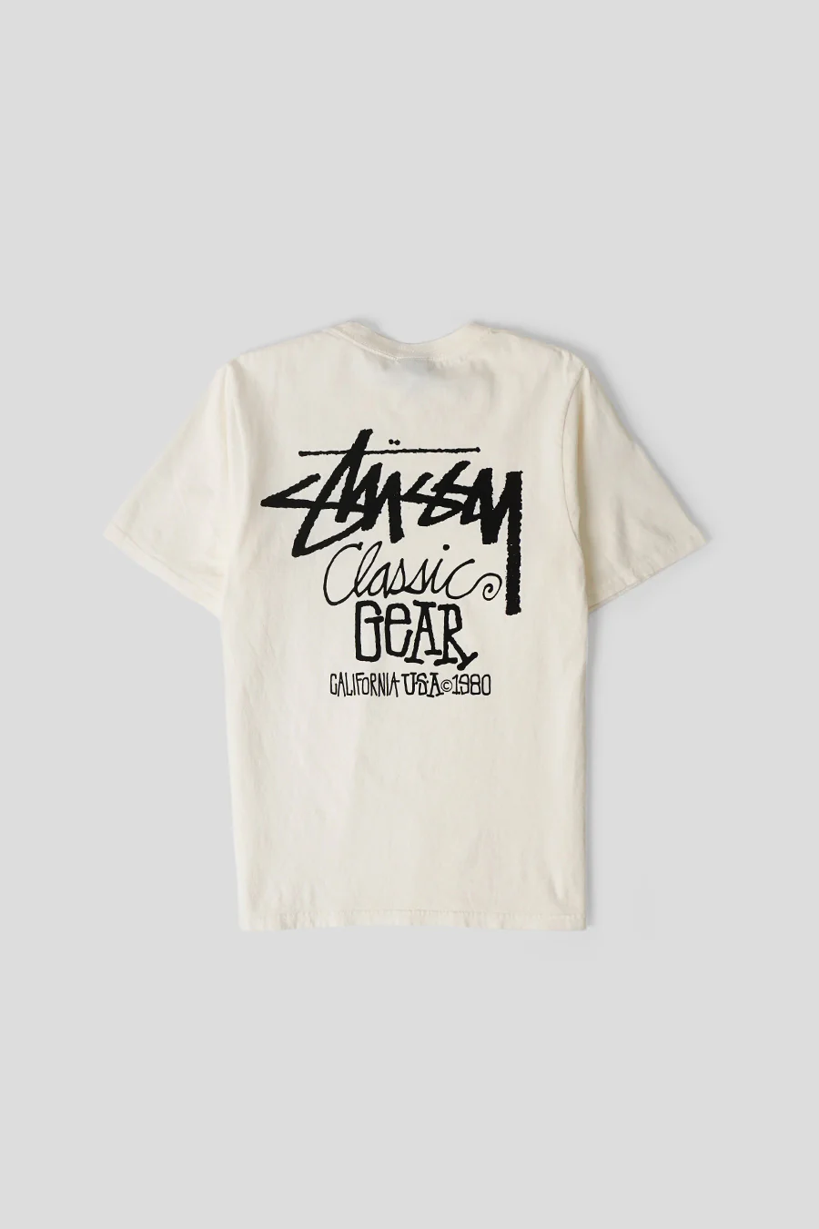 T-SHIRT CLASSIC GEAR BLANC NATUREL - Image 3